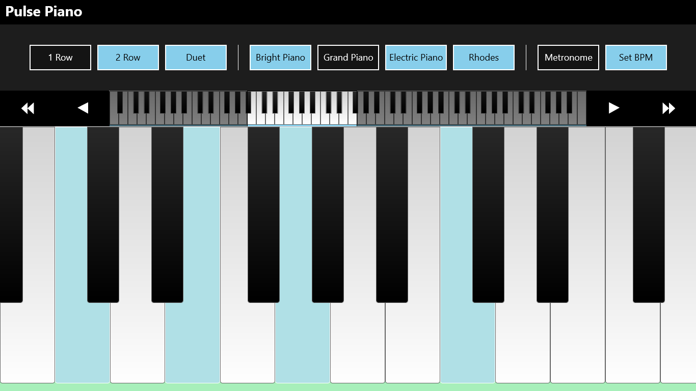 play chords and hold notes with multi-touch support