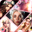 Beauty & Makeup Filter Selfie , Photo Editor-Wonder Camera ( snap filters - doggy style - NO.crop - photo Collage - photo effects )