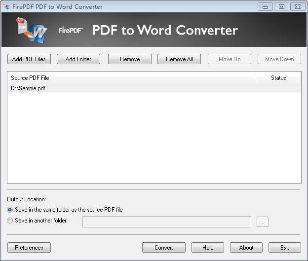 PDF to DOC (DOCX) Converter Full Version