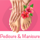 Pedicure and Manicure spa at home