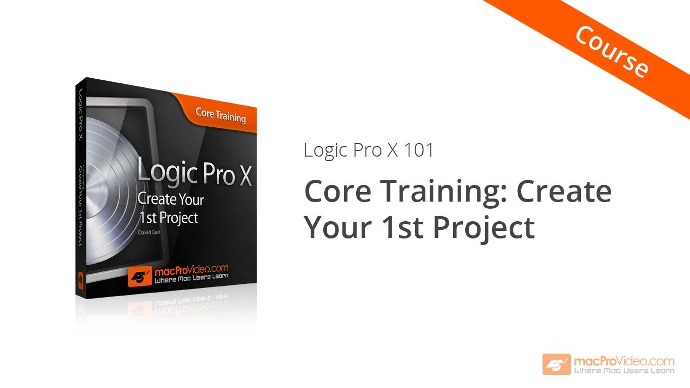 Creating Your 1st Project for Logic Pro Course
