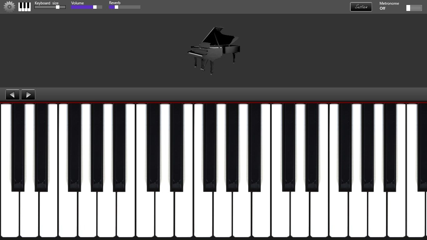 GrandPiano Lite. One Keyboard