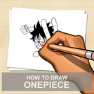 How To Draw Luffy One Piece