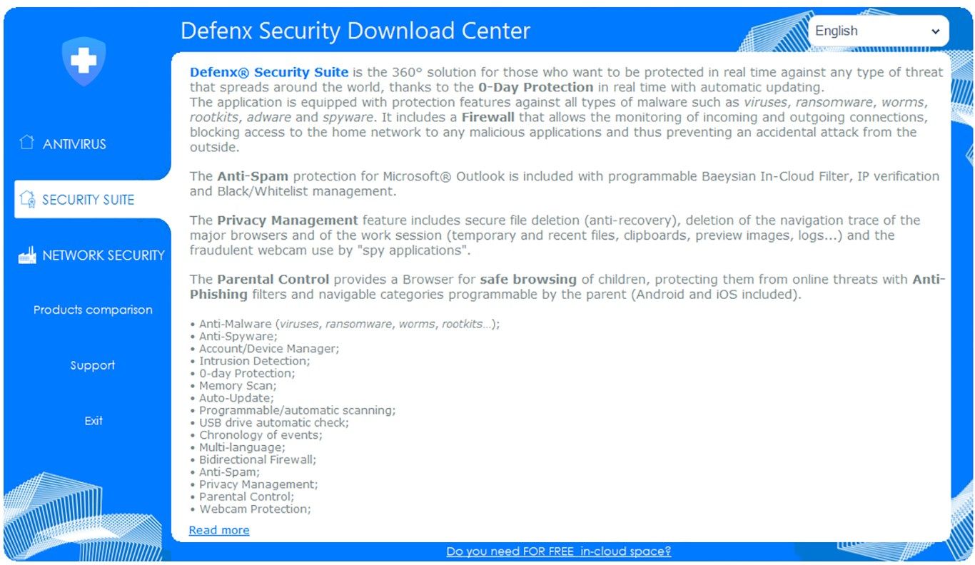 Defenx Security Download Center