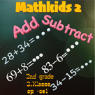 Math 2nd grade - addition & subtraction learning app for 2nd Grade kids
