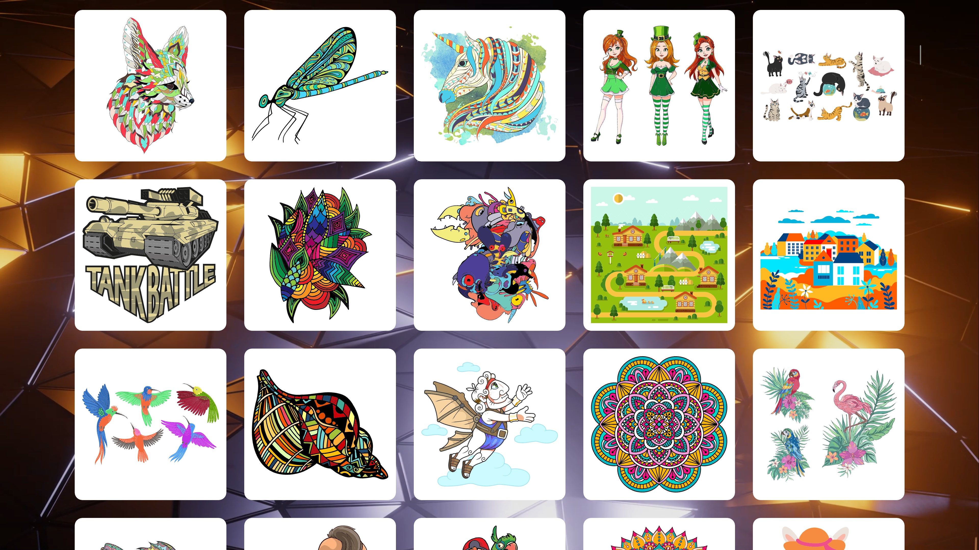 Color By Number Coloring Pages