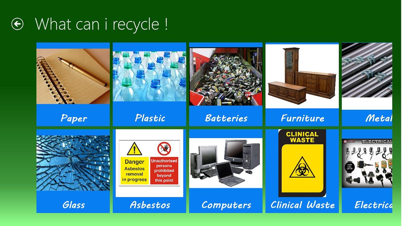 what can i recycle