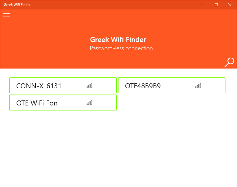 Greek Wifi Finder