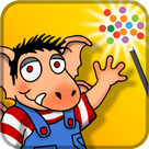 Little Monster At School - interactive storybook in English and Spanish