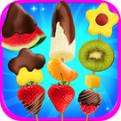 Chocolate Dipped Fruit Maker - Kids Candy Dipped Fruit Maker & Fruity Bouquet Games FREE