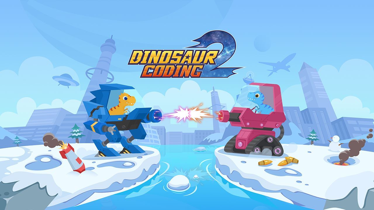 Dinosaur Coding 2 - Fun coding game for kids