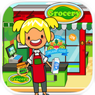 Pretend Grocery Store - Kids Supermarket Learning Games