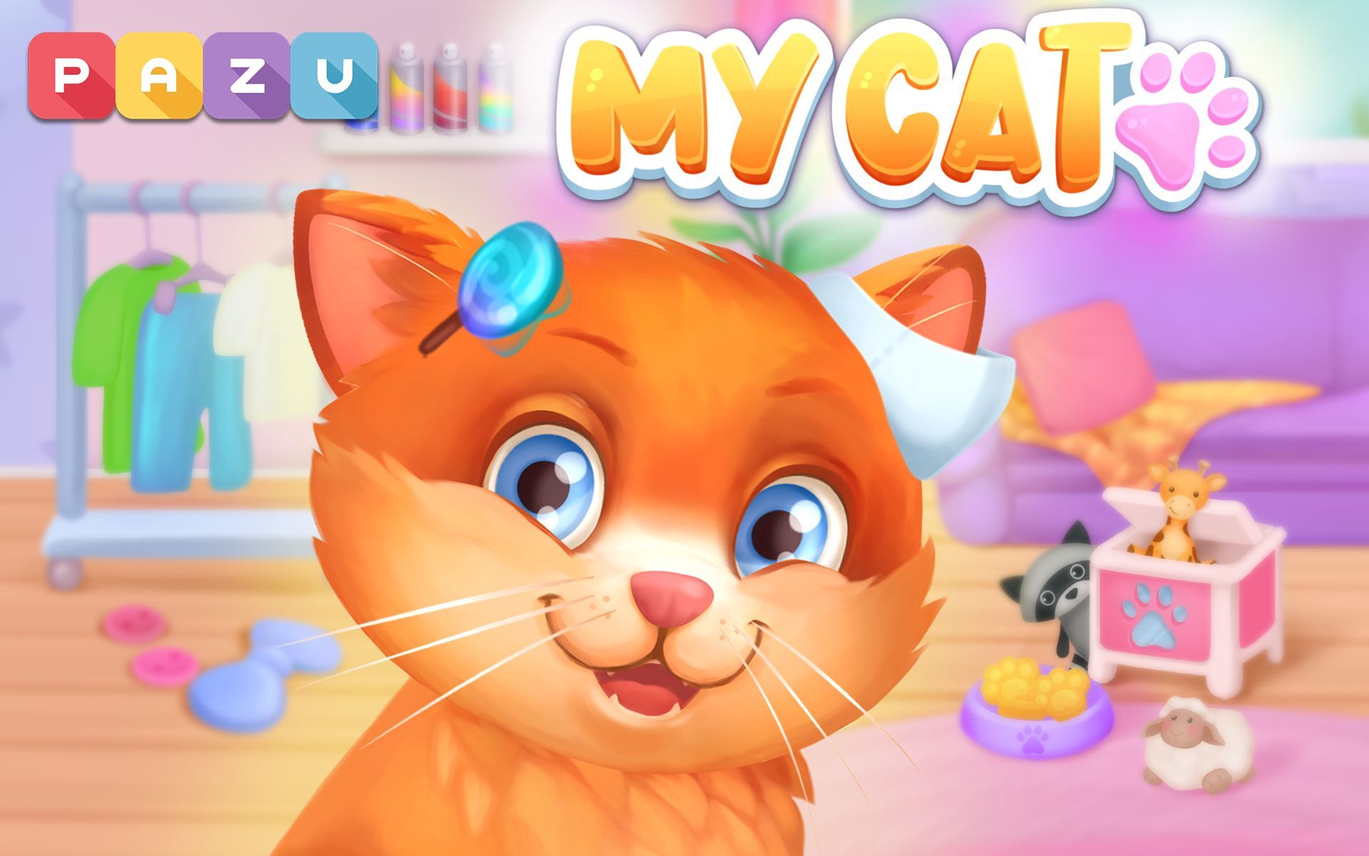 Cat game - Pet Care & Dress up