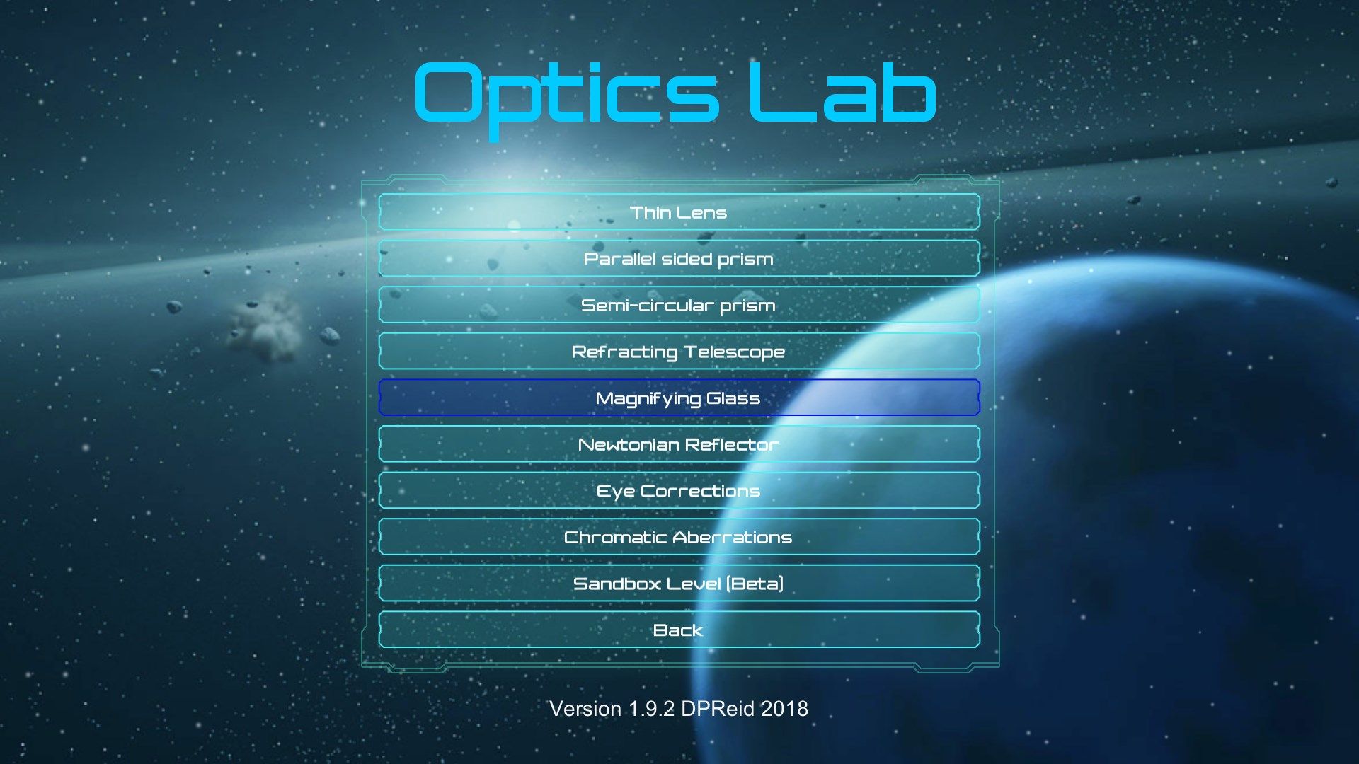 Optics Lab