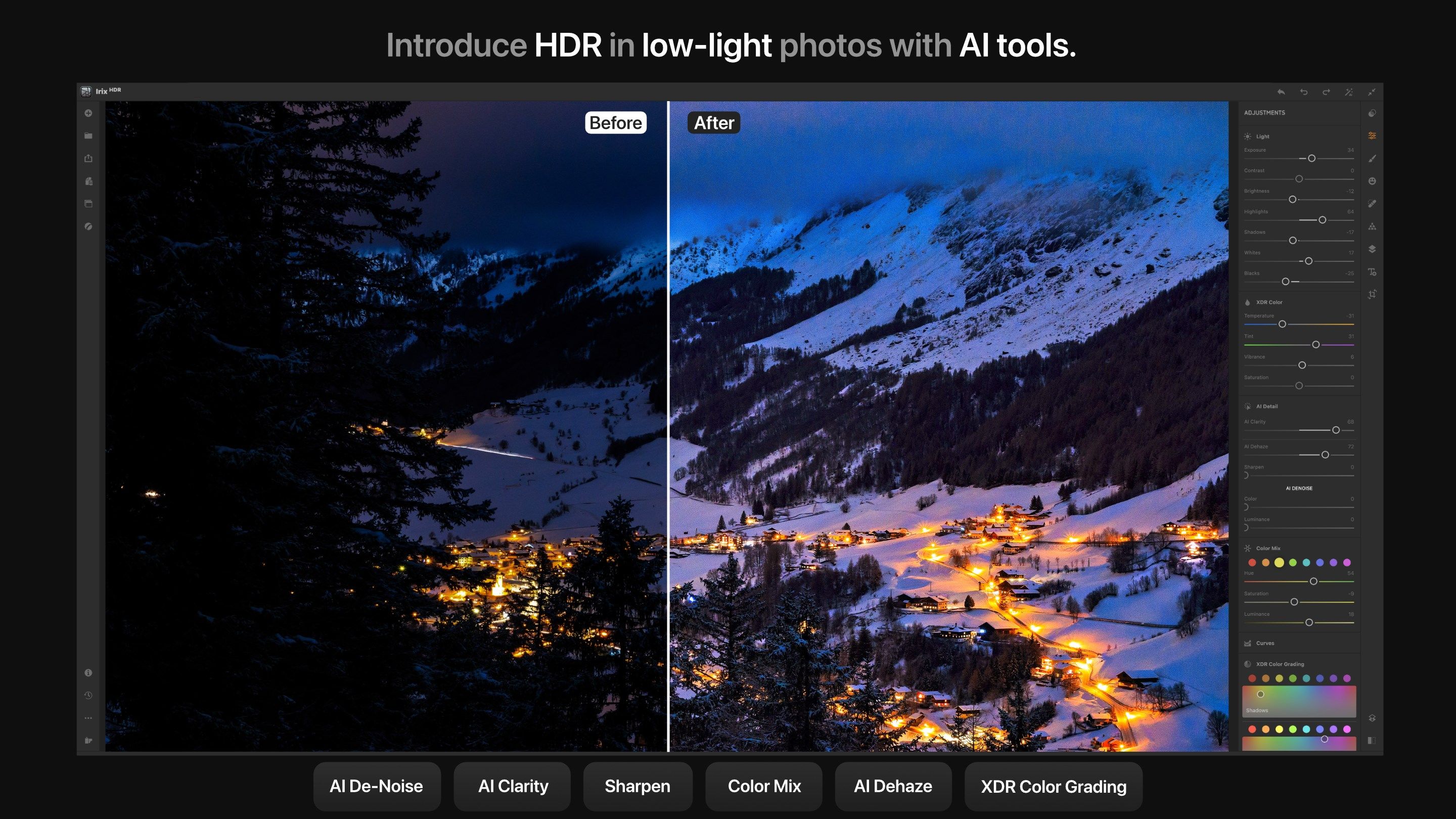 Irix HDR - AI Photo Editor