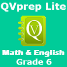 QVprep Lite Math English Grade 6