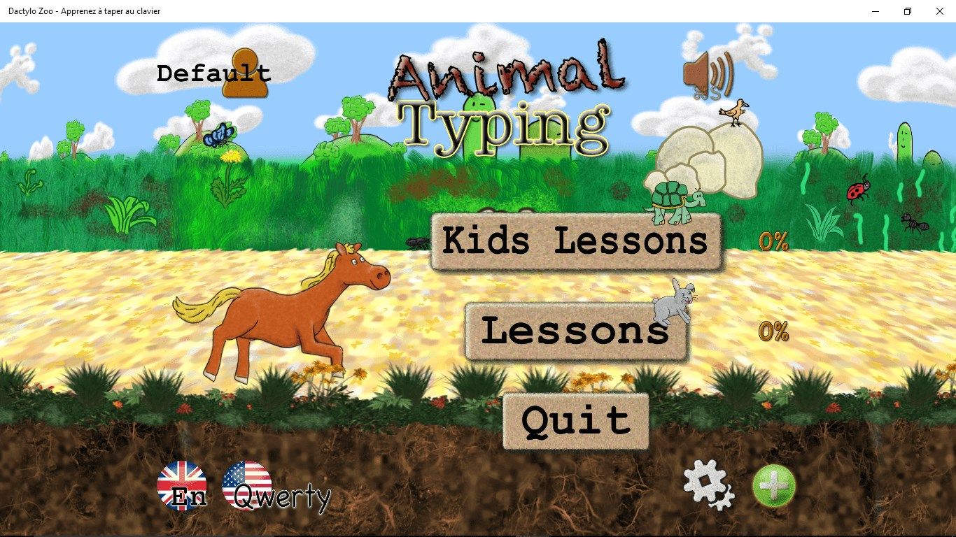 Animal Typing - Learn to touch type