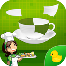 Kitchen puzzle game for kids