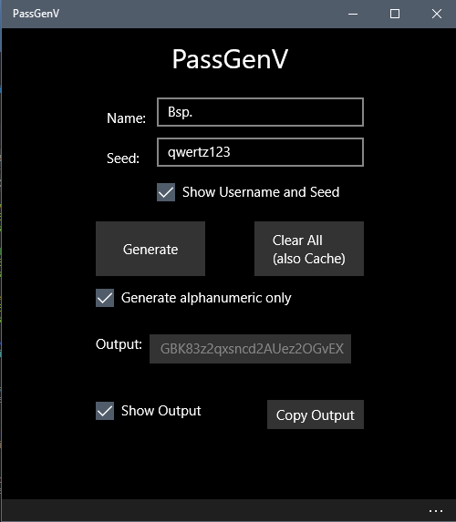 PassGenV