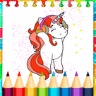 Coloring Book My Pony for kids
