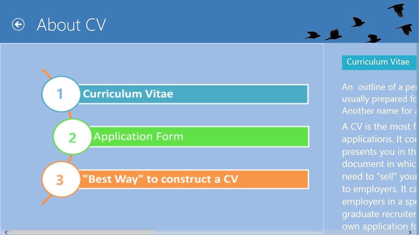 About CV