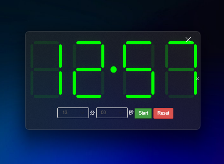 Desktop clock widgets