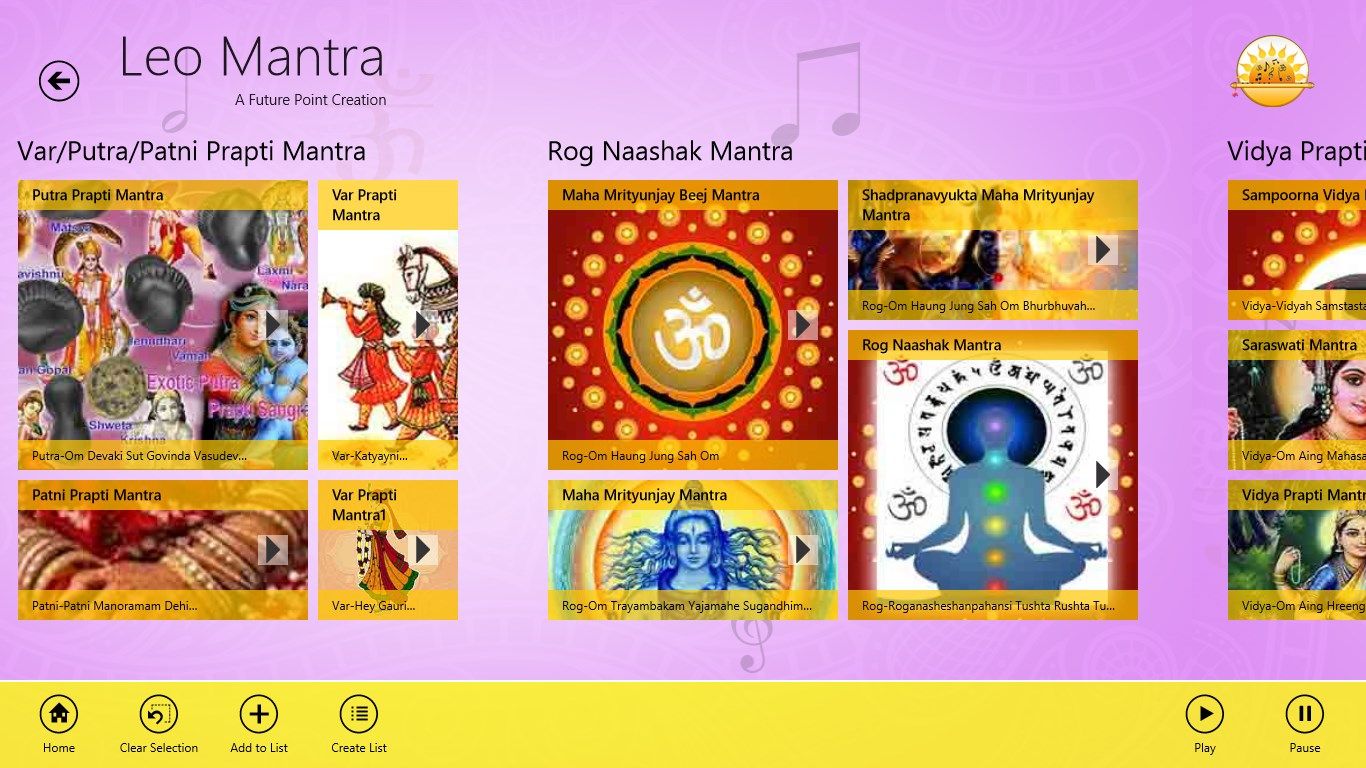 All Mantra bottom app bar