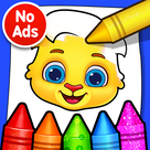Coloring Games - Coloring Book, Painting, Glow Draw, Color by Numbers