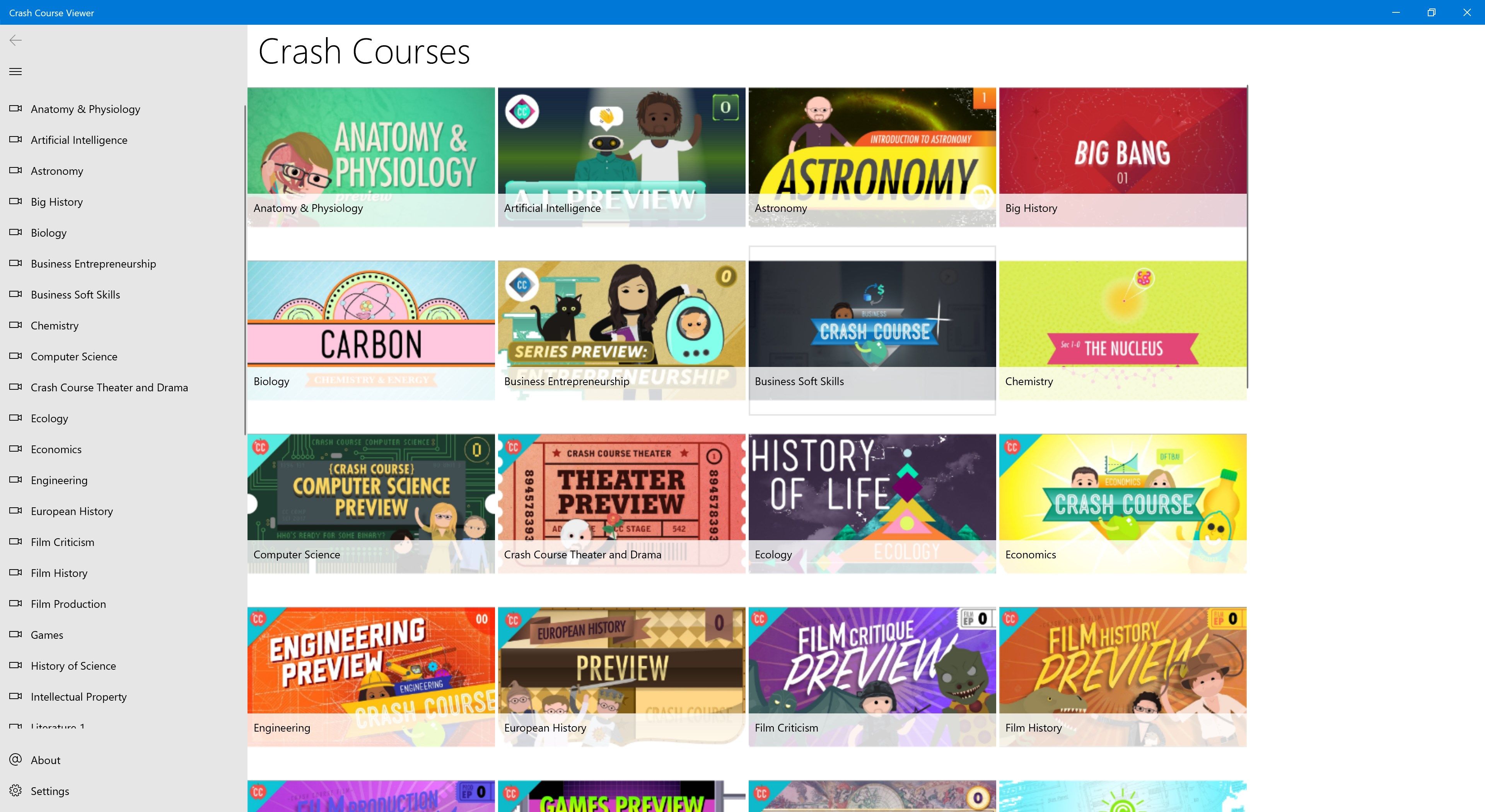 Get access to all the latest courses ...