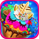 Unicorn Ice Cream & Frozen Desserts - Kids Ice Cream Maker Games FREE