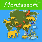 Montessori Geography - Animals of Asia