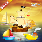 Boat Puzzles for Toddlers and Kids : puzzle games on the sea with boats and ships ! FREE