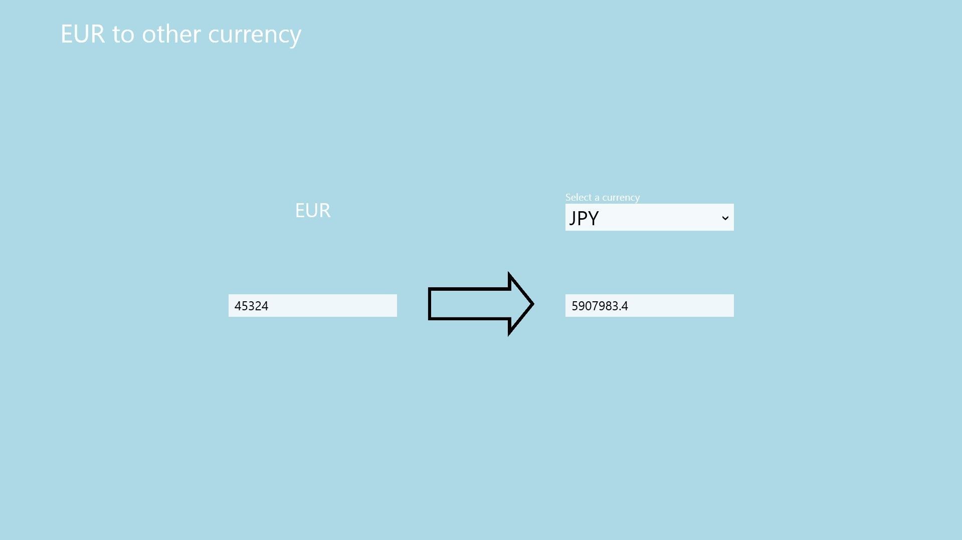 EUR to JPY
