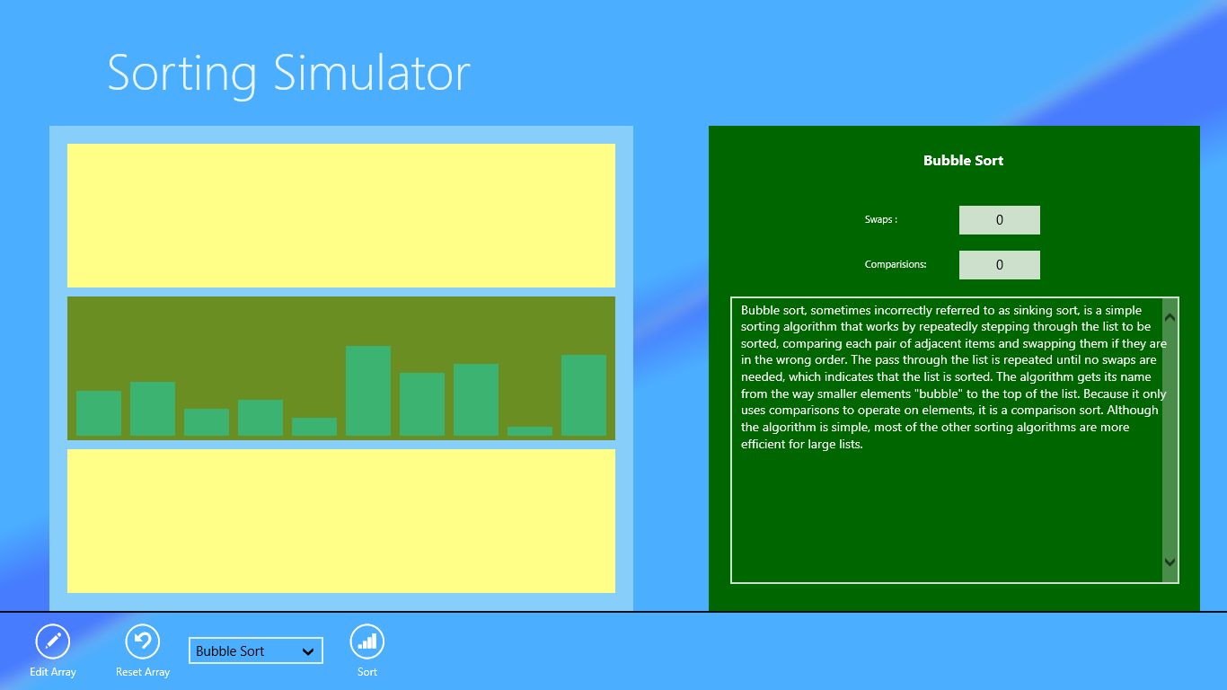 New look and feel to align with Windows 8 look.
