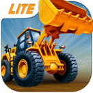 Kids Vehicles: Construction Lite + free puzzle & colouring book for toddler