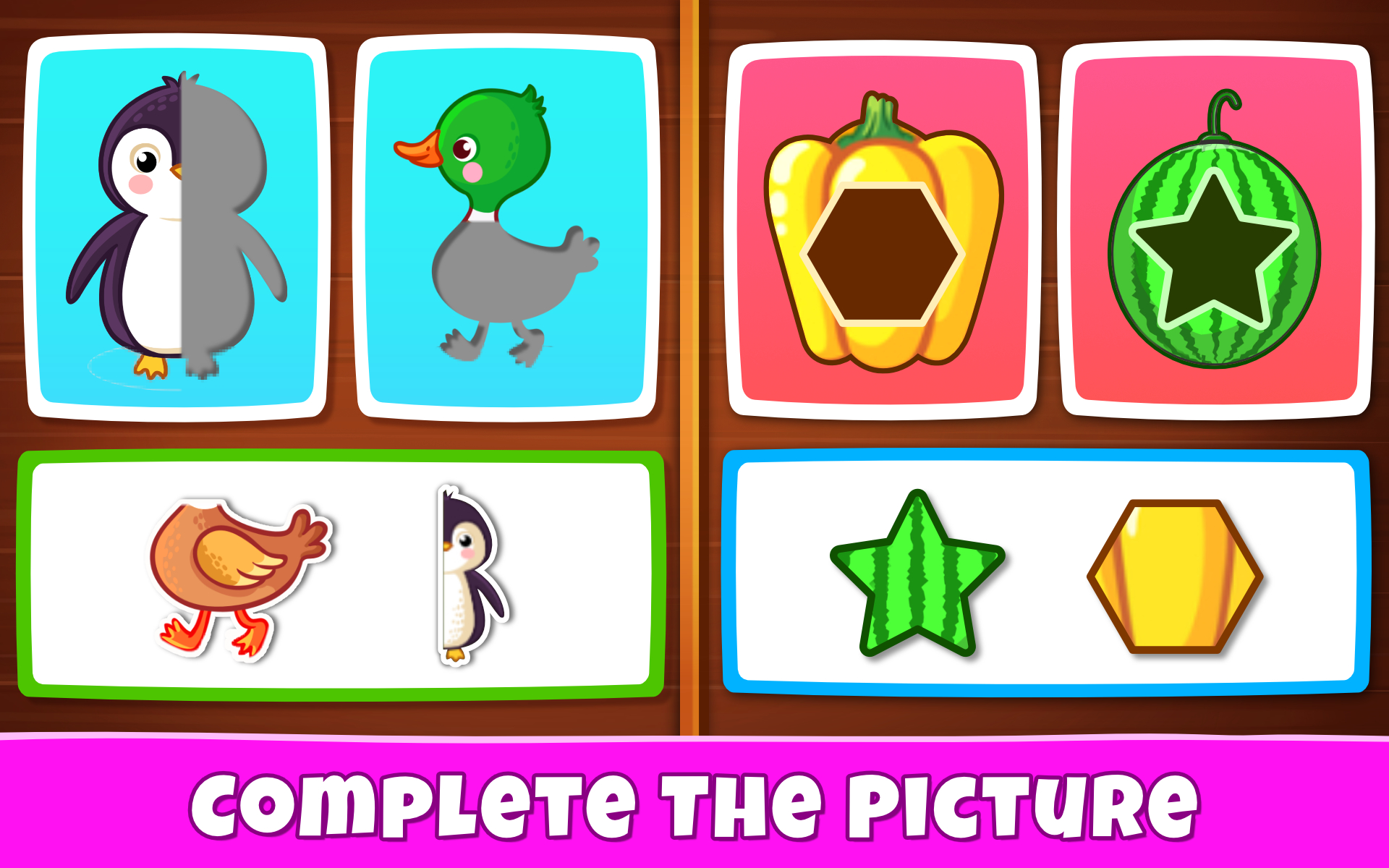 Kids Games: Learn Colors, Math, Number Counting, Puzzles & More For Toddlers Age 3 to 6