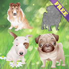 Puppy Dog Puzzles for Toddlers and Kids FREE