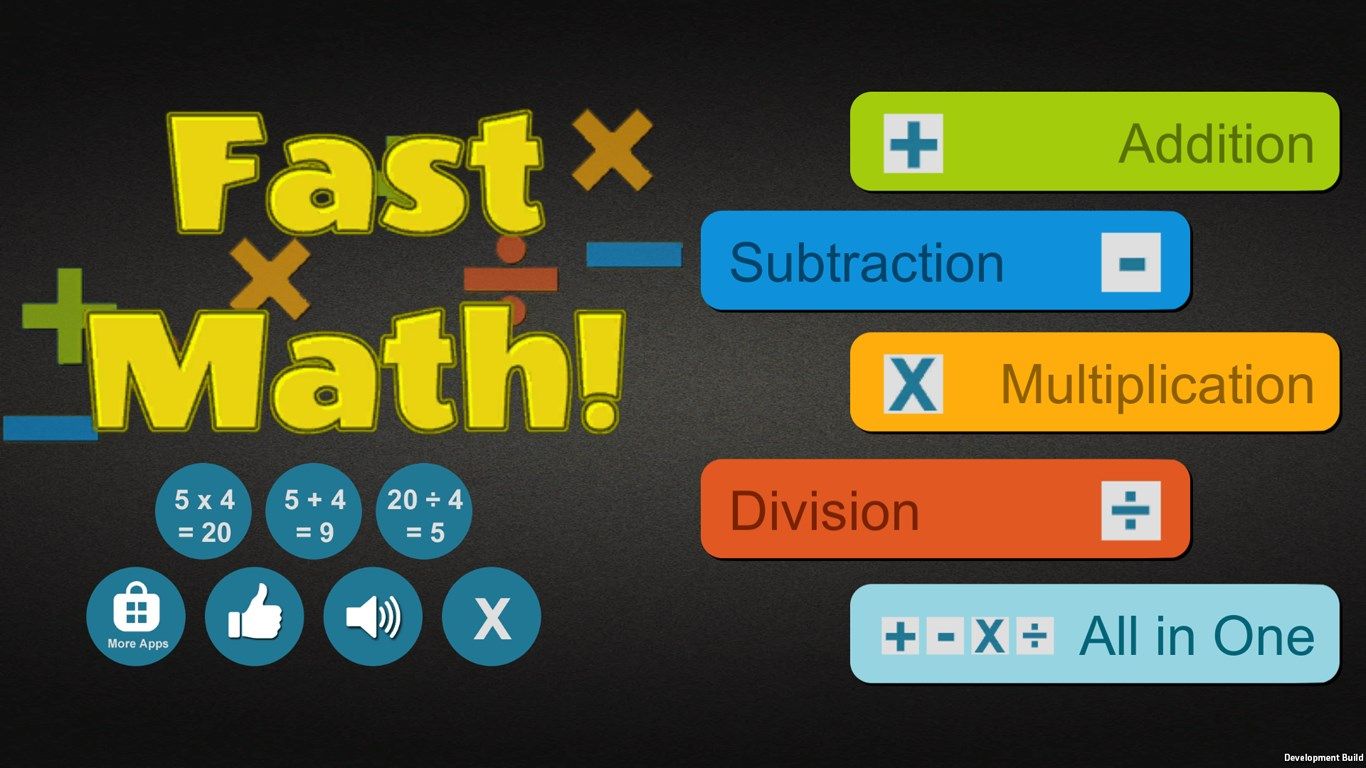 Fast Math for Kids