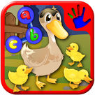 Preschool ABC Farm and Animal Join the Dot Puzzles - teaches kids the numbers letters and shapes suitable for toddlers and young kindergarten children