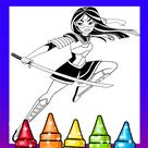 Super Coloring Book Girl Game For Kids