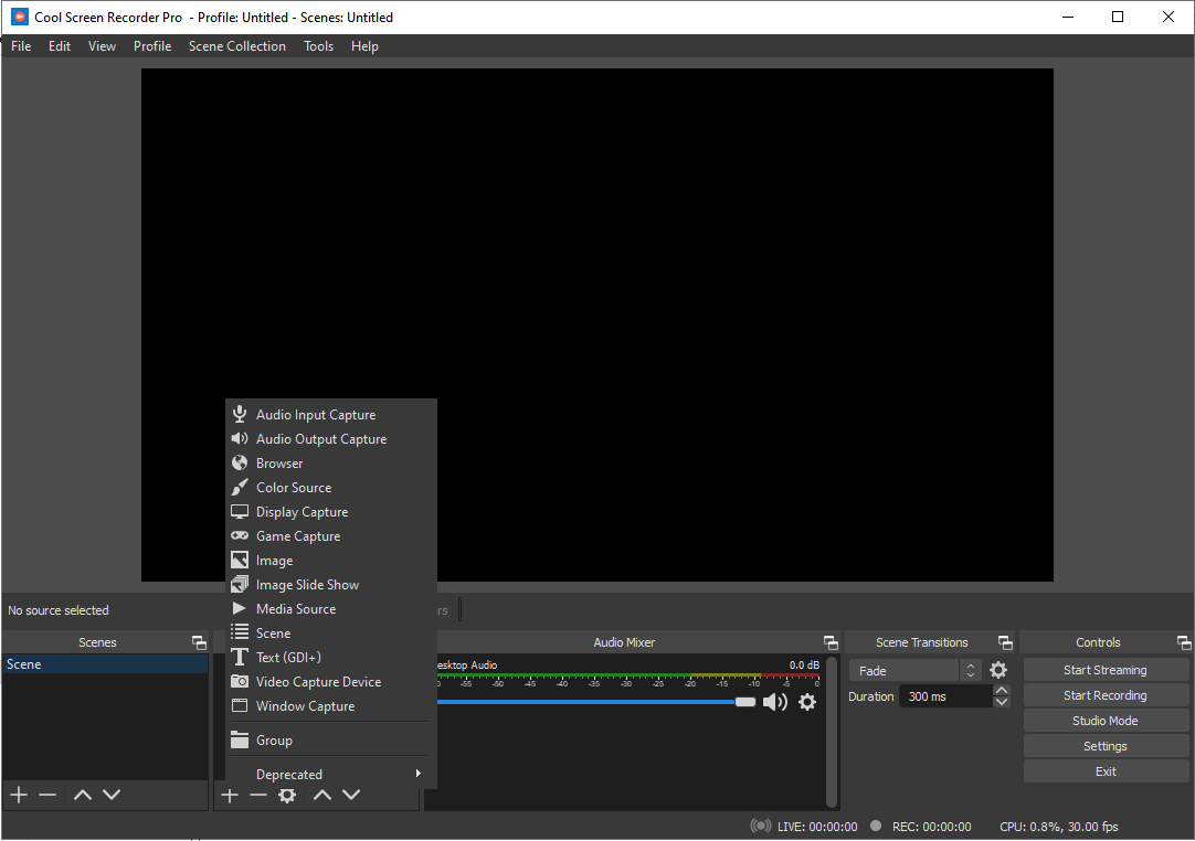 Screen Recorder Studio for Windows 10