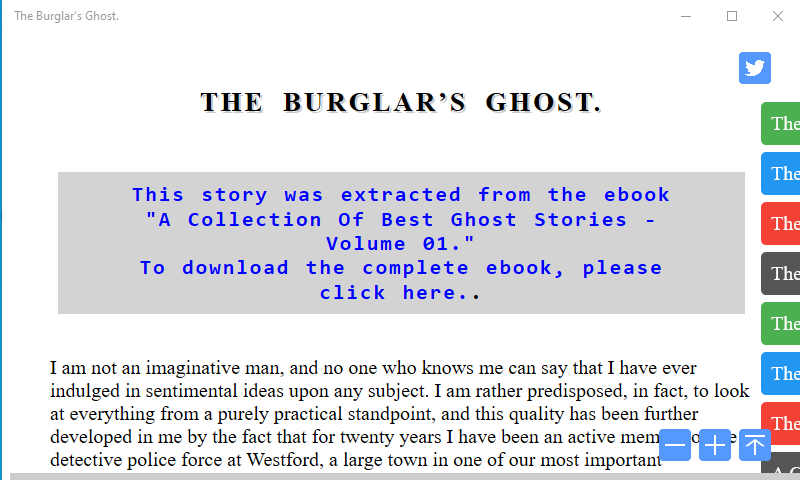 The Burglar’s Ghost.
