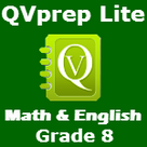 QVprep Lite Math English Grade 8