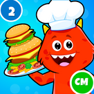 My Monster Town: Restaurant Cooking Games for Kids