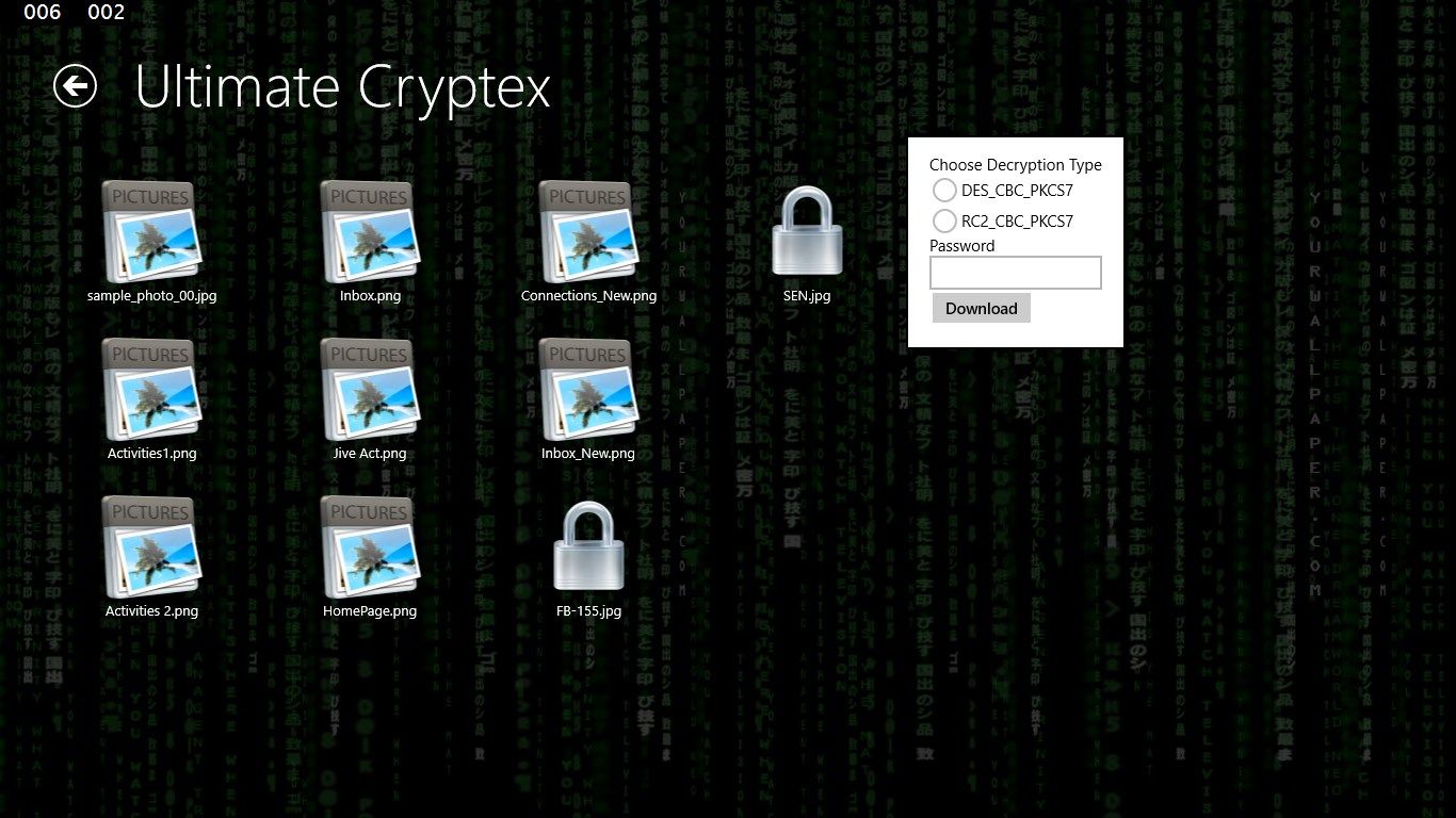 Download and Decrypt