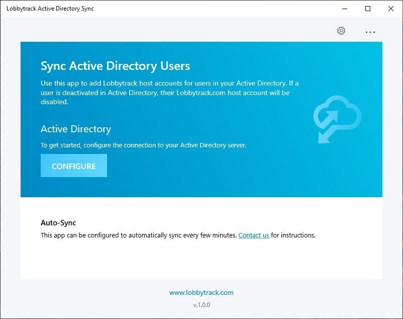 Lobbytrack Active Directory Sync