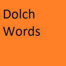 Dolch's Sight Words