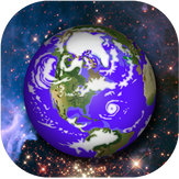 Living Solar System 3D - Live Earth Moon and Sun