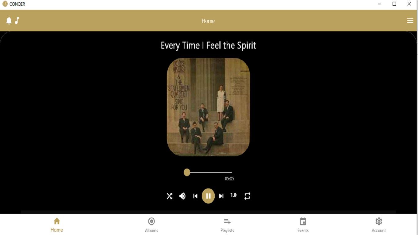 This is Music Player Screen. Here user can Play/Pause Songs, can Like the song and can add songs to their playlists.