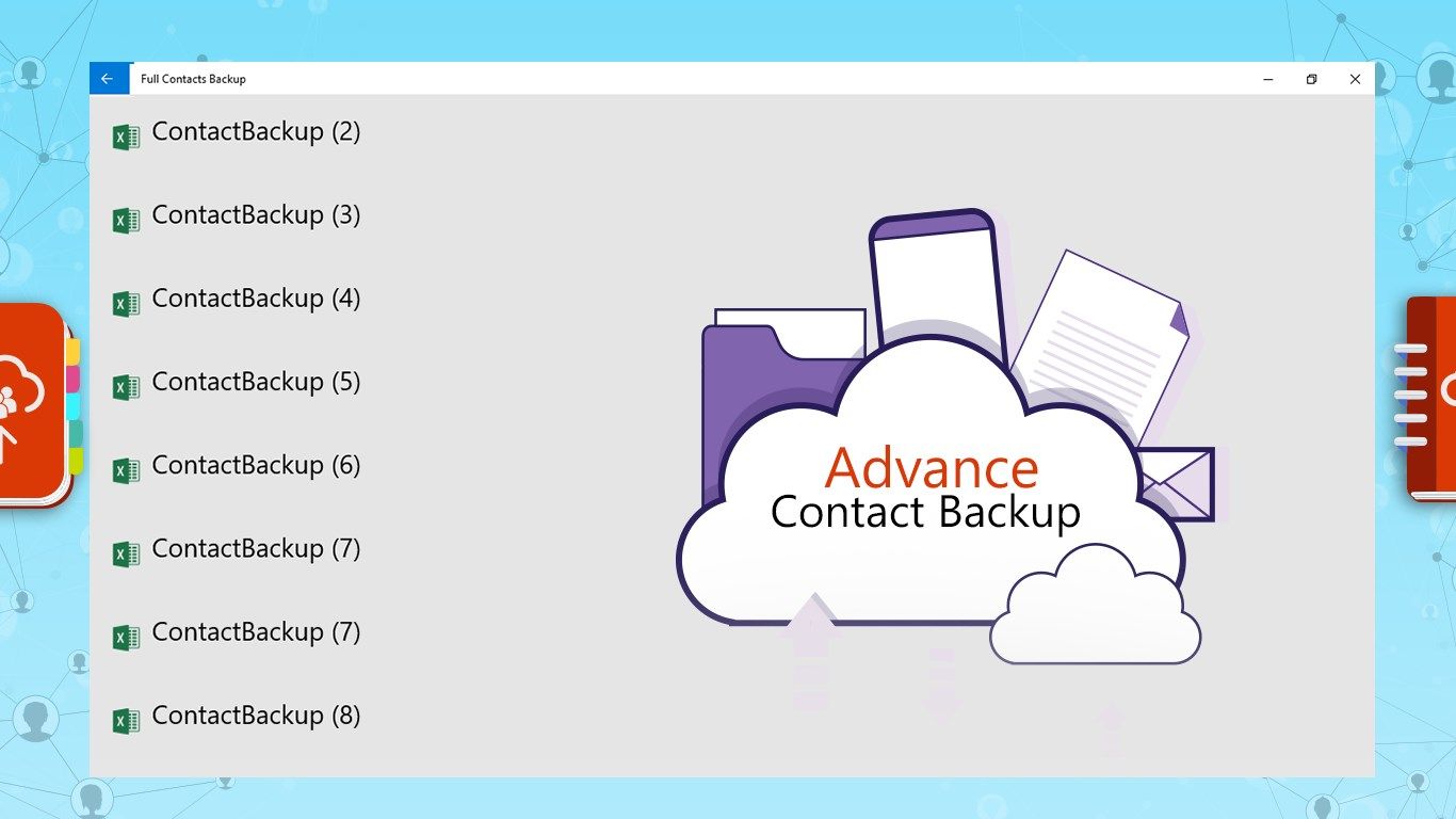 Full Contacts Backup